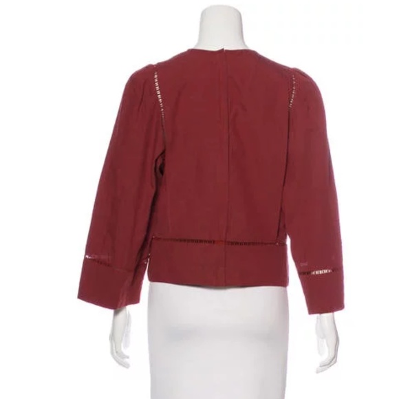 ISO Isabel Marant Linen Rodwell/Rifen top 34 - Picture 2 of 3